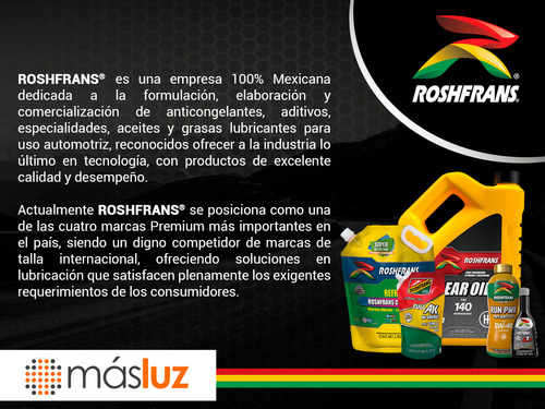 Kit 4.75 Litros Aceite Multigrado Hi-energy 25w60 Roshfrans