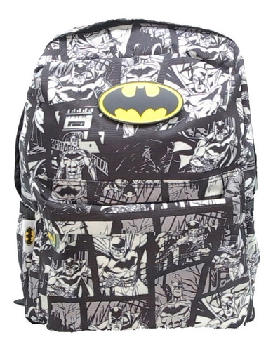 Mochila De Espalda Infantil Batman 16 Pulgadas Cresko 