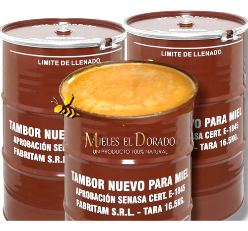 Miel 6 Kg Cremada Pura Multifloral Calidad De Exportación