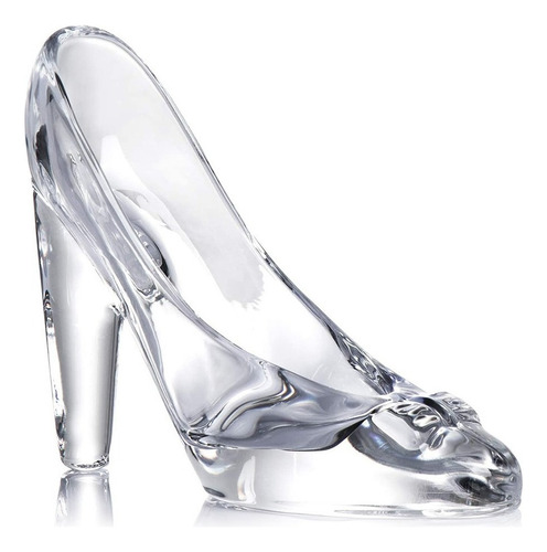 Princesa Sapatinho De Cristal Transparente Com Laço Cr