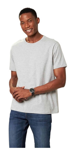 Camisa Básica Masculina Malwee Gola Redonda