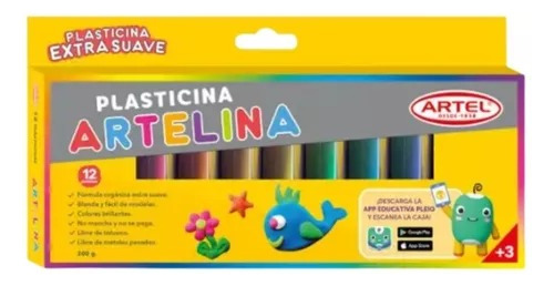 Estuche Plasticina Artelina Artel