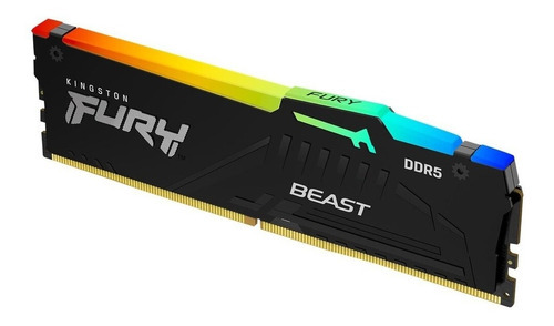 Memória Kingston 8gb Ddr5 5600mhz Rgb Beast Fury