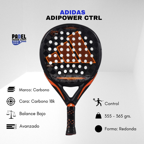 Pala De Pádel adidas Adipower Ctrl 2024