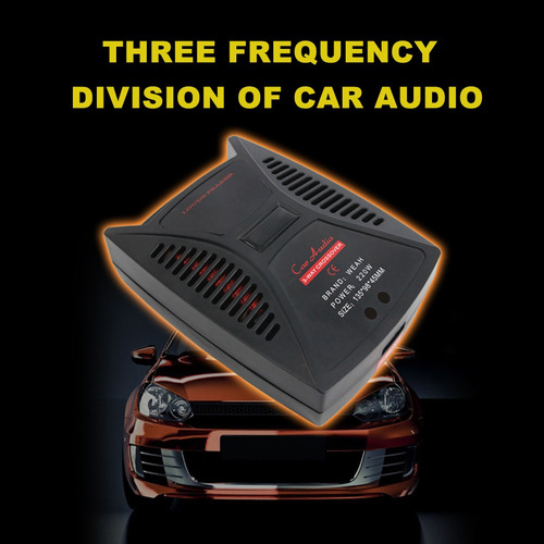 Imagen 4 de 10 de 220w 3 Vías Cruce Audio Agudos Graves Altavoz Frecuencia Cro