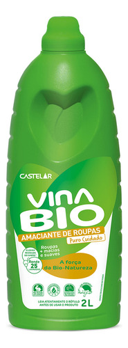 Amaciante Puro Cuidado Castelar Vinabio 2l