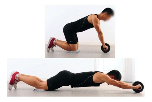 Imagem 6 de 8 de Roda Abdominal Rolo De Exercicios Lombar