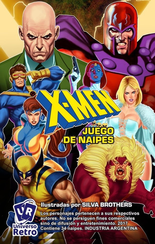 Cartas Serie X-men Fox Kids 1992 Marvel Universo Retro