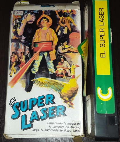 El Super Laser Vhs Niño Raptado Oca Ciencia Ficción Bizarra