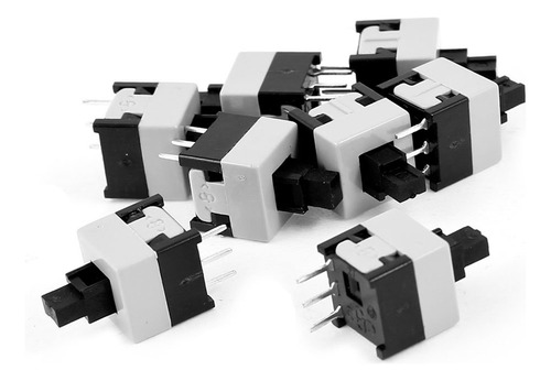 Qtqgoitem 8 Pieza 3 Polo Interruptor Tactil Accion Modelo: