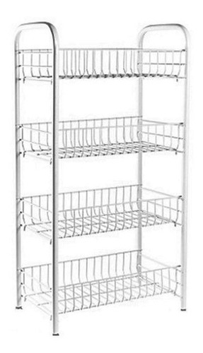 Canasto Organizador Verdulero Frutas 4 Estantes Fijo Fabrica