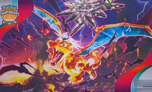 Playmat Charizard Terastal Regionals 2023 Pokemon Tcg 