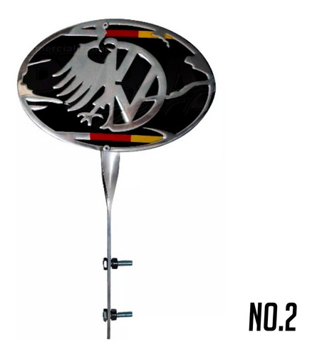 Imagen 2 de 9 de Vocho Banderas Decorativas Premium Defensa Accesorios Tuning
