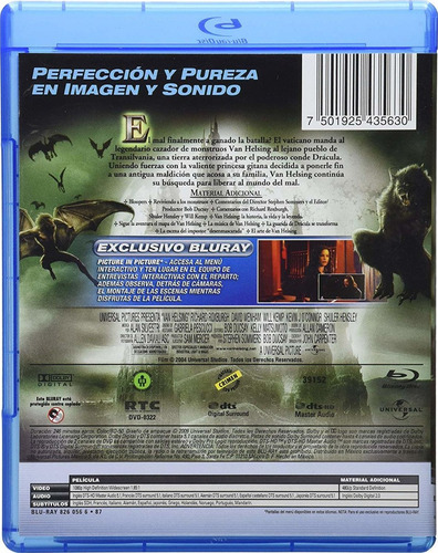 Van Helsing Blu-ray