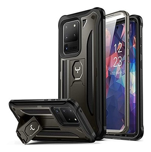 Imagen 9 de 9 de Case Funda Samsung Galaxy S20 Ultra 5g 6.9 C/apoyo Youmaker