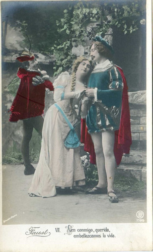 Postal Antigua Coleccion.amor-lote De 6 Postales