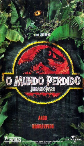 Vhs - O Mundo Perdido Jurassic Park - Jeff Goldblum