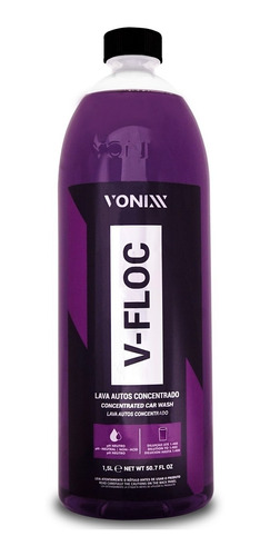 Vonixx V-floc Shampoo Para Autos Super Concentrado 1.5lt