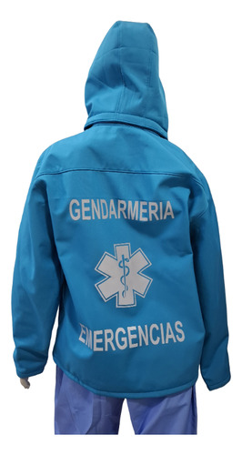 Campera Sanidad Gendarmería Nacional Softshell