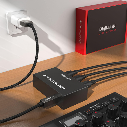 Interfaces Midi Merge Box Independientes De Digitallife Midi