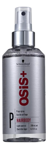 Schwarzkopf Pro Osis+ Style Hairbody Spray De Volume 200 Ml