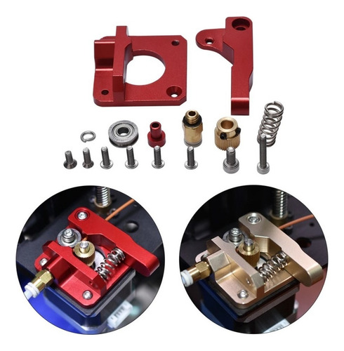 Repuesto Extrusor De Aluminio Compatible Con Ender 3 Y Cr-10