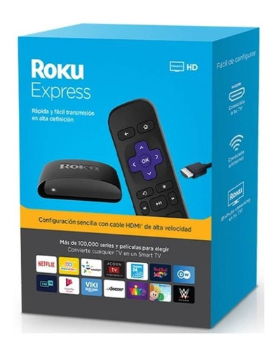 Roku Express Hd Smart Tv Hdmi Streaming Tv Netflix Youtube