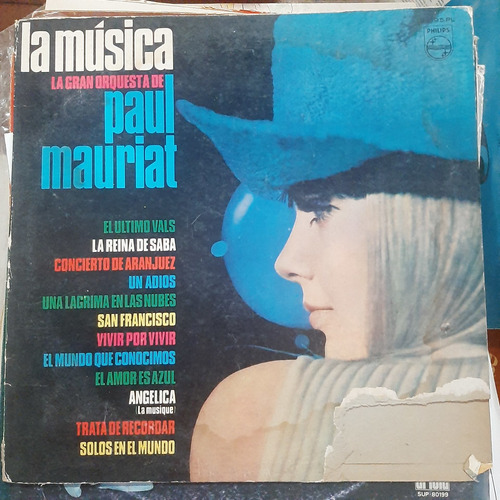 Portada Paul Mauriat La Musica P2