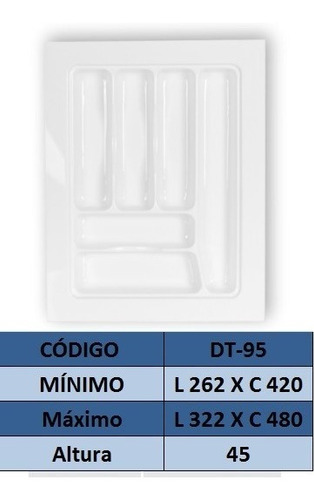 Divisor de cubiertos Dt 95