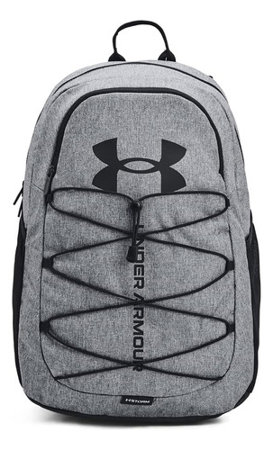 Mochila Deportiva Under Armour Hustle Acolchada Gris