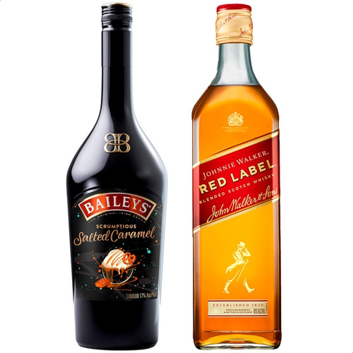 Baileys Salted Caramel + Whisky Johnny Walker Red Label