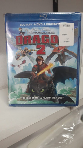 Blu-ray + Dvd -- How To Train Your Dragon 2