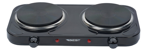 Fogão elétrico portátil Best Ad-S201 2000 W 220 V cor preto