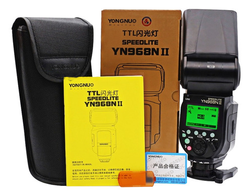 Yongnuo Yn968n Ii Nikon D7300 D7200 D7100 D5600 D5500 D3300 Negro