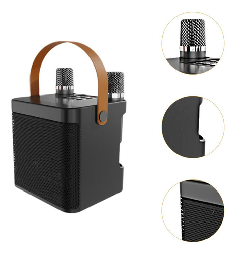 Wirelesses Speaker 5v Música Dispositivos De Escucha Negro