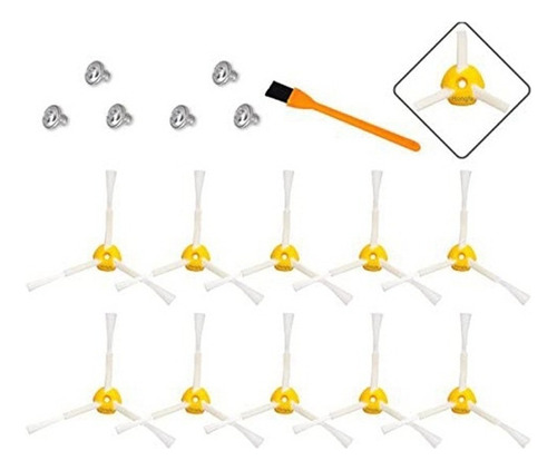 Cepillo Lateral De 3 Brazos For I-robot Roomba, Repuesto