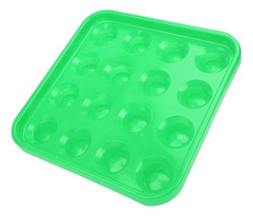 Bandeja De Billar Verde Y Verde Con 16 Agujeros Para Almacen