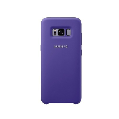 Carcasa Silicone Cover Violeta Galaxy S8+ Ef-pg955tvegww