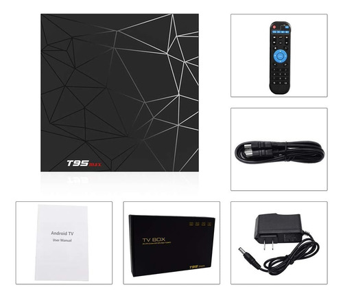 Android Tv Box T95 Max Android 90 Tv Box Chip H6 Cortex-a53