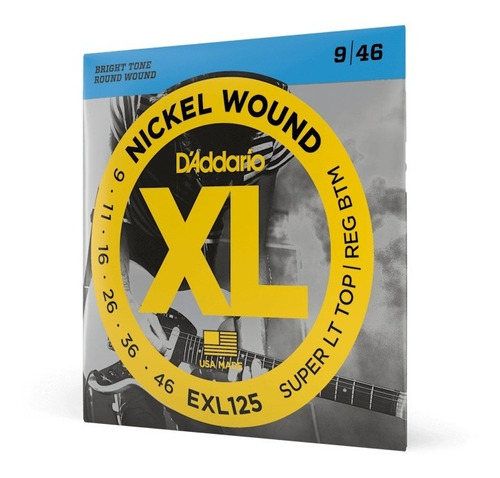 Encordado D Addario Guit Elec Exl125 9-46