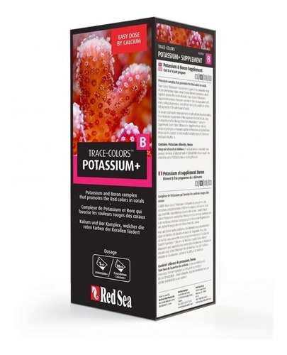 Red Sea Potassium+ (trace-colors B)  500ml Acuarios Marinos