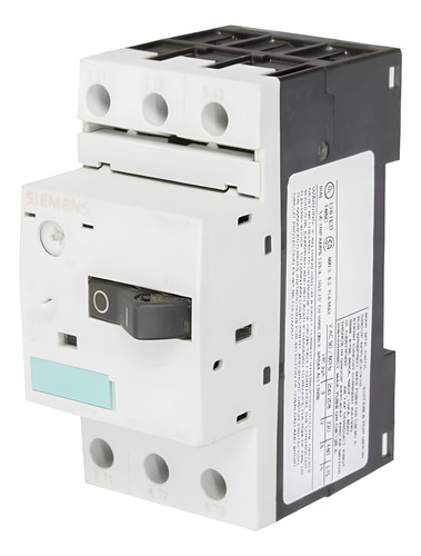 Disjuntor Motor Siemens 3rv1011-1aa10 1,1 A 1,6a