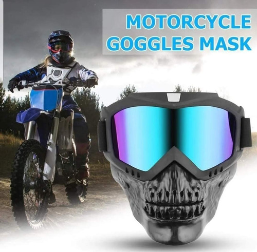 Careta Mascara Goggles Motociclista Motocross Rzr Gotcha