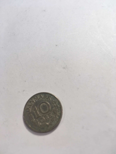 Moneda De Dinamarca 10 Ore Año1965