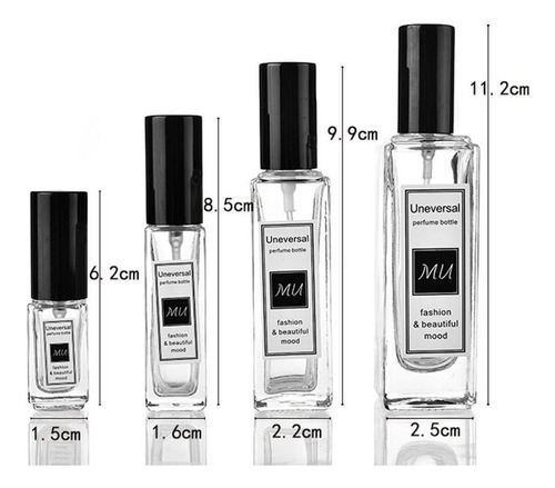 Envase Líquido De Cristal De La Botella De Perfume 20ml
