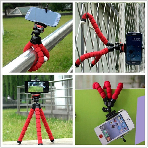 Kit Youtuber Tripé 1,30m Luz Selfie Microfone Lapela Celular