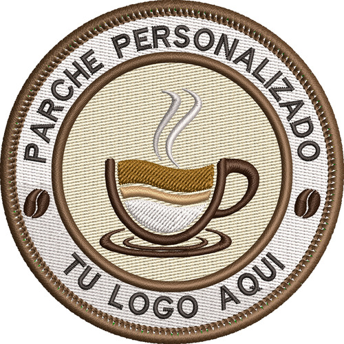 Parches Bordados Personalizados X10u Premium Logo 7 Colores