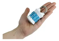 Comprar Candado Combinación Master Lock 1535dwd Con Letras 46400600 Color Blanco