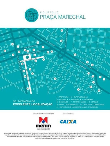 Apartamento Com 3 Dormitórios À Venda, 81 M² Por R$ 599.072,00 - Centro - Marília/sp - Ap0077