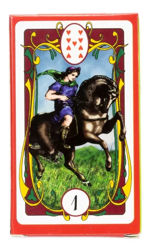 Tarot Cigano Para Iniciantes Lilás 36 Cartas e Manual